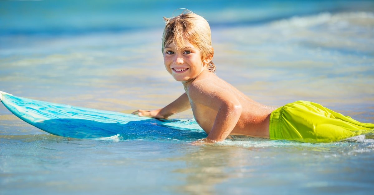 Hawaiian Surfer Boy on Maui
